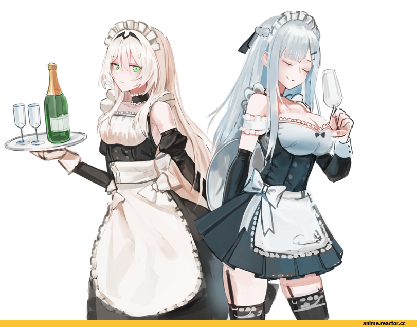 Girls Frontline, NLITZ, Maid, AK-12 (Girls Frontline), AN-94 (Girls Frontline), Anime
