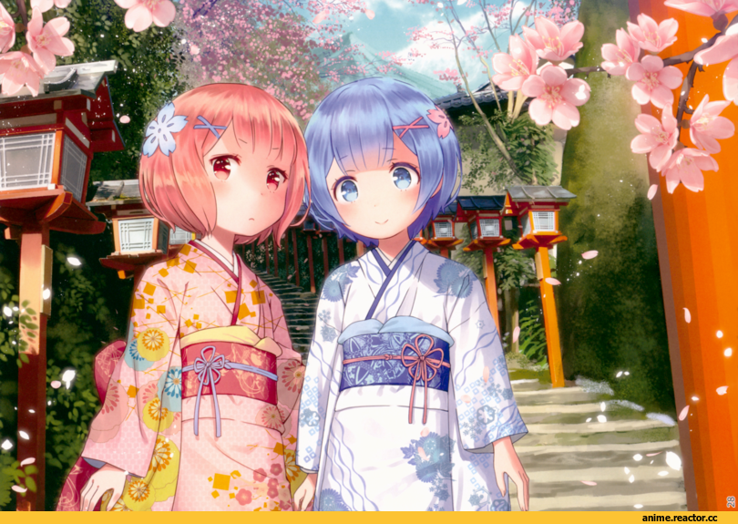 Ram (Re Zero), Re Zero Kara Hajimeru Isekai Seikatsu, Rem (re zero), Anime