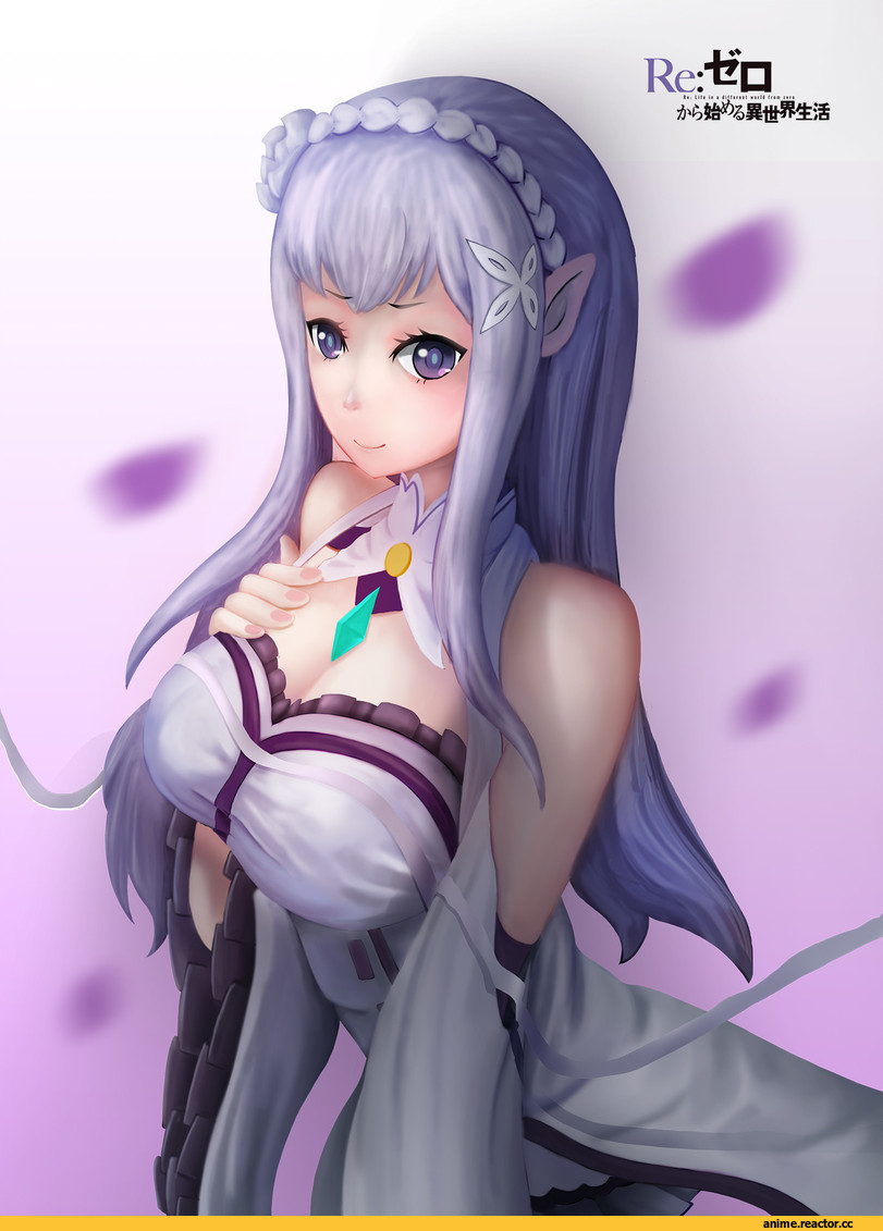 Akihiko kun, Emilia (re zero), Re Zero Kara Hajimeru Isekai Seikatsu, Anime