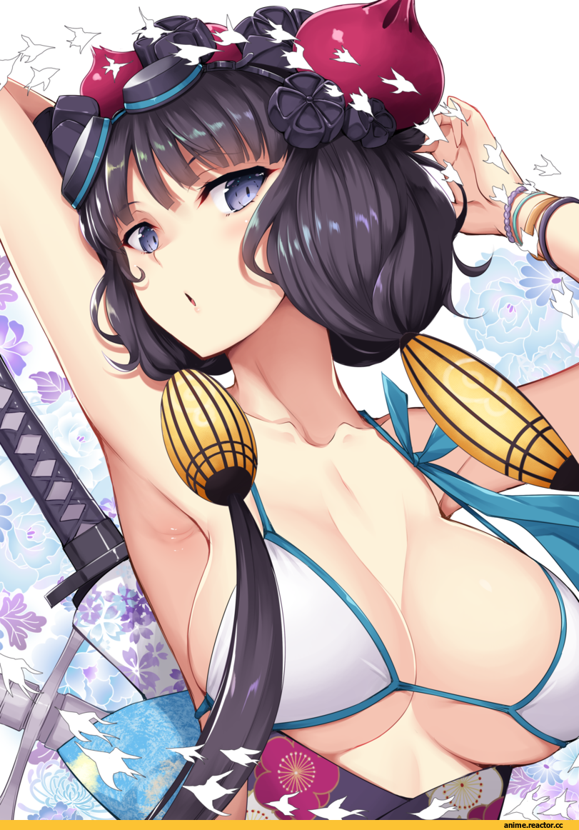 Katsushika Hokusai (Fate/grand order), Fate/Grand Order, Fate (series), tokitarou (fate/grand order), Anime Ero, nakano sora, Maid, Anime Ero Swim, Anime