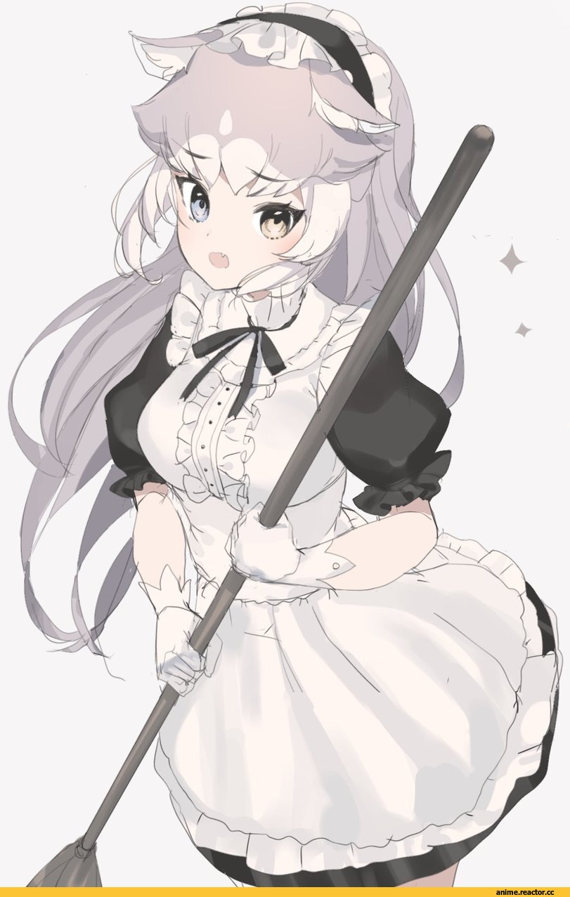 dog (kemono friends), Kemono Friends, Maid, mochorinpun, dog (mixed breed) (kemono friends), Anime