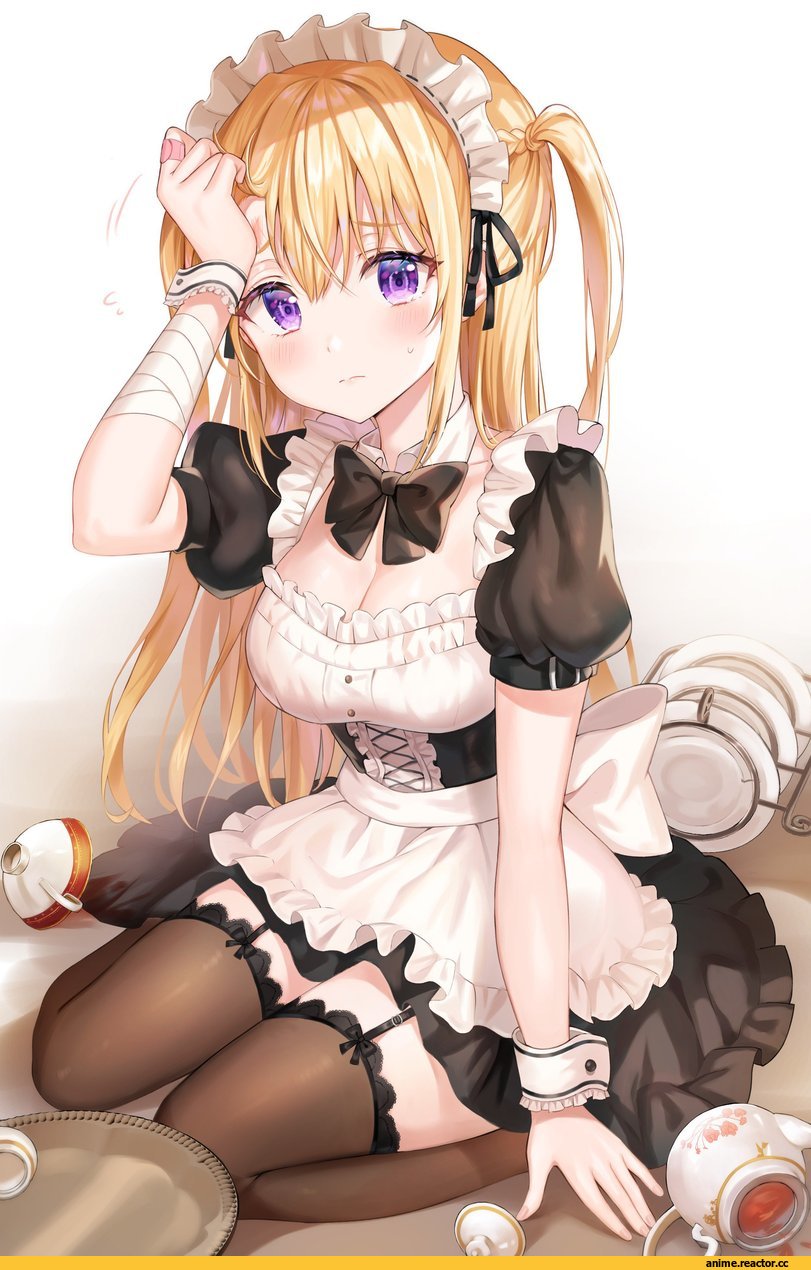AO, Maid, tokkyu (user mwwe3558), Anime