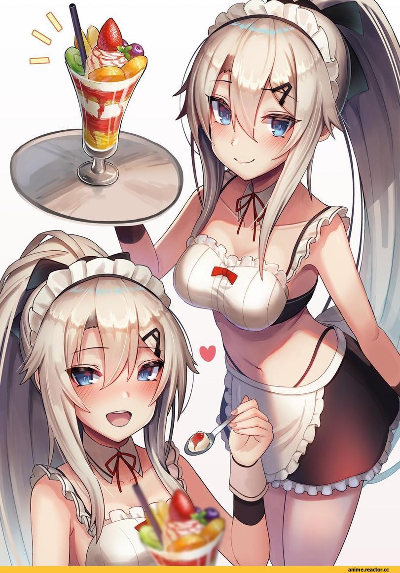 Maid, 9A-91 (Girls Frontline), Girls Frontline, dakunesu, Anime Ero, Anime