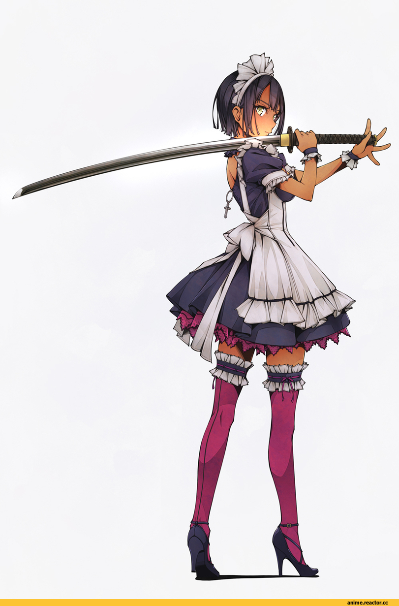 Murakami Suigun, Anime Art, artist, Anime Original, Maid, Anime