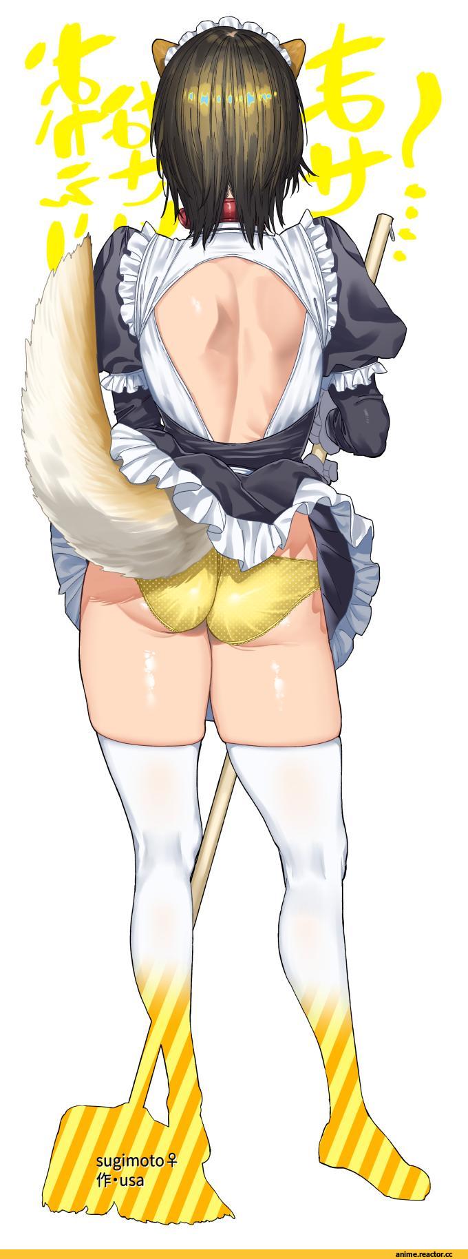 sugimoto saichi, Golden Kamuy, Anime Ears, Maid, Anime Ero Kyonyuu, Anime Ero, Anime Ero Pantsu, oshiri, kimidake, Anime