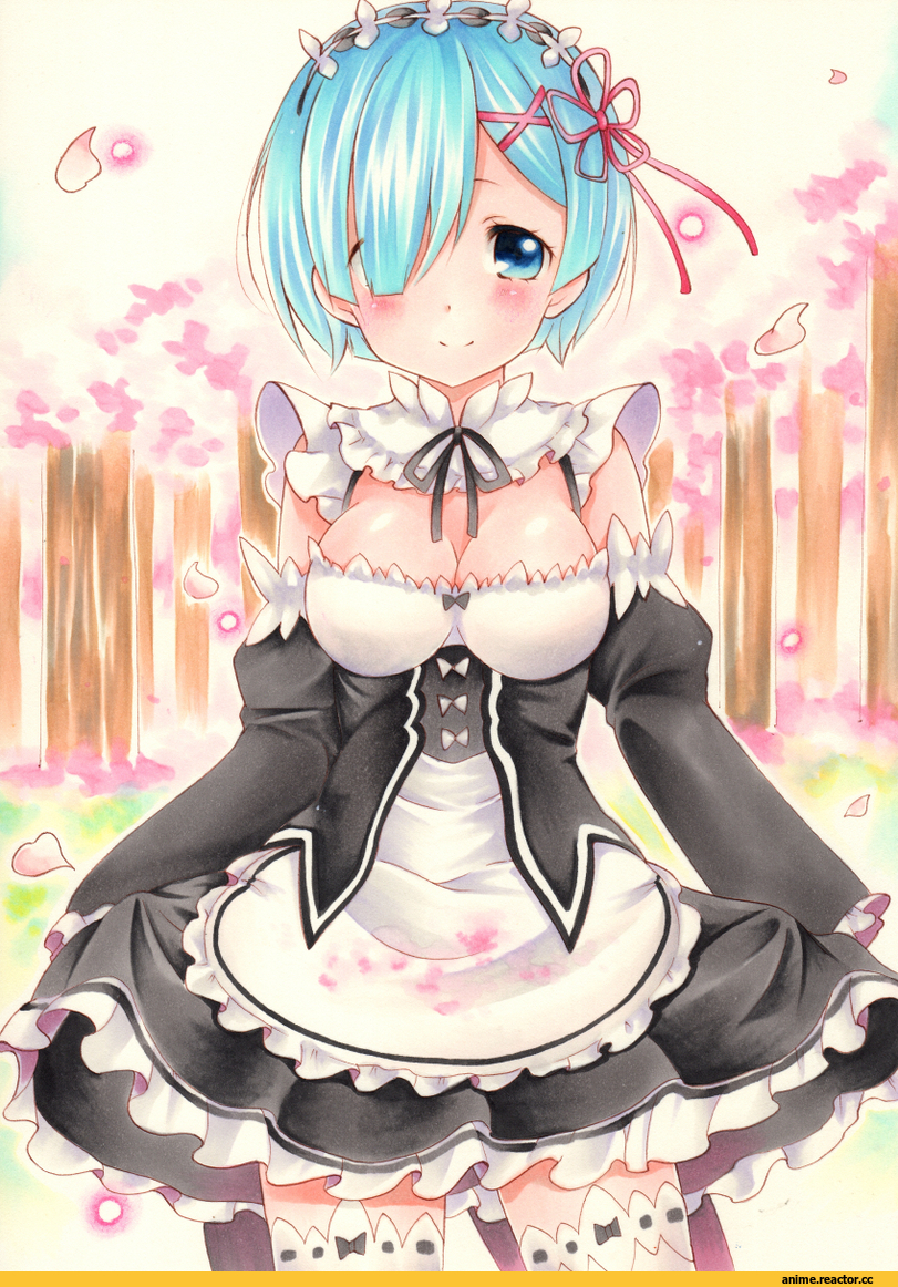 Re Zero Kara Hajimeru Isekai Seikatsu, Rem (re zero), yoruoujito-tsukinohime, Anime