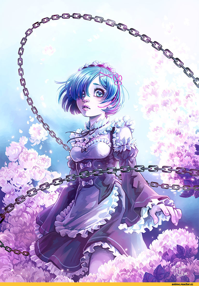 Re Zero Kara Hajimeru Isekai Seikatsu, Rem (re zero), Morgane Velten, Anime