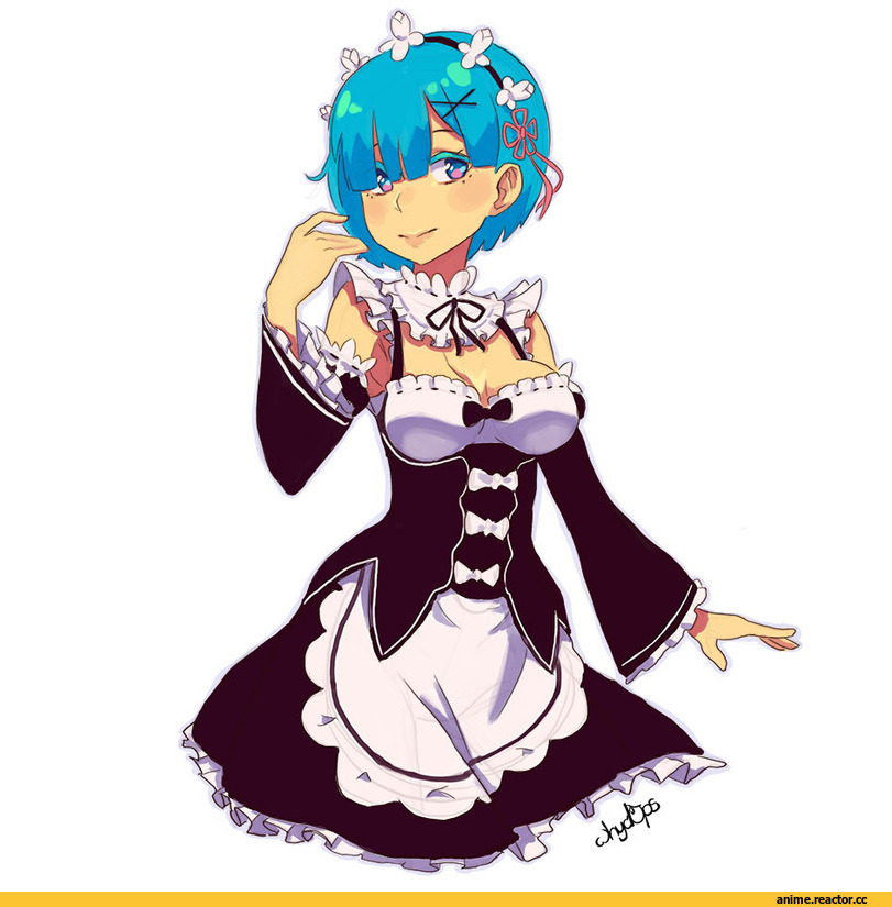 whyclops, Rem (re zero), Re Zero Kara Hajimeru Isekai Seikatsu, Anime Art, Anime