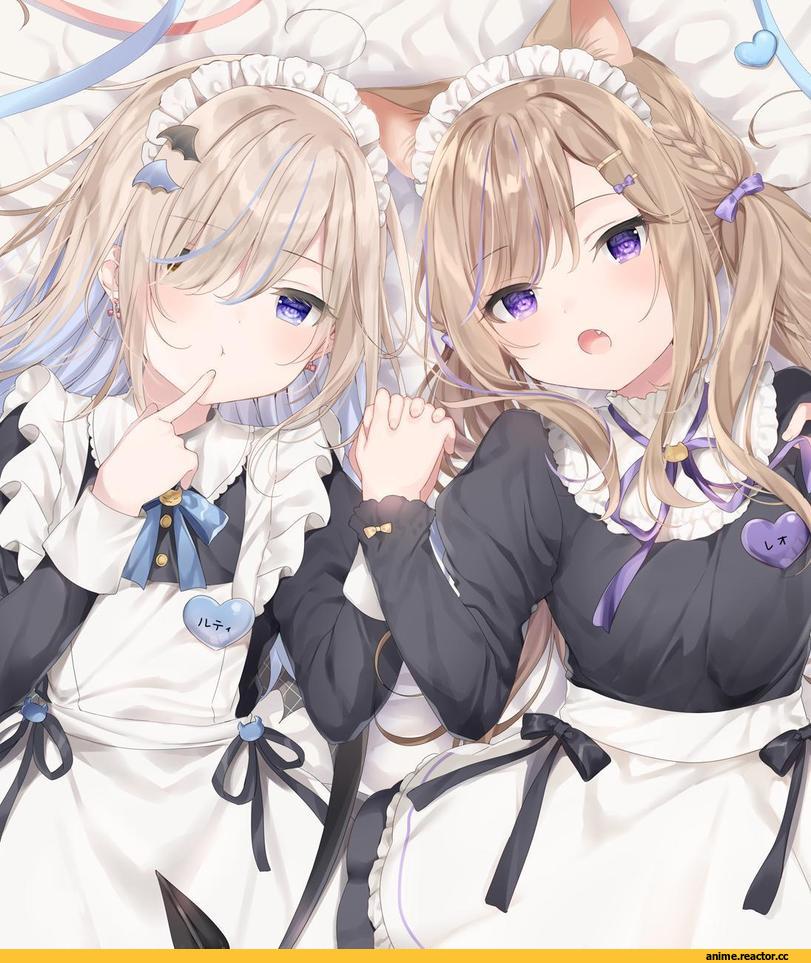 AO, nekomimi, Animal Ears, Maid, mafuyu (chibi21), Anime