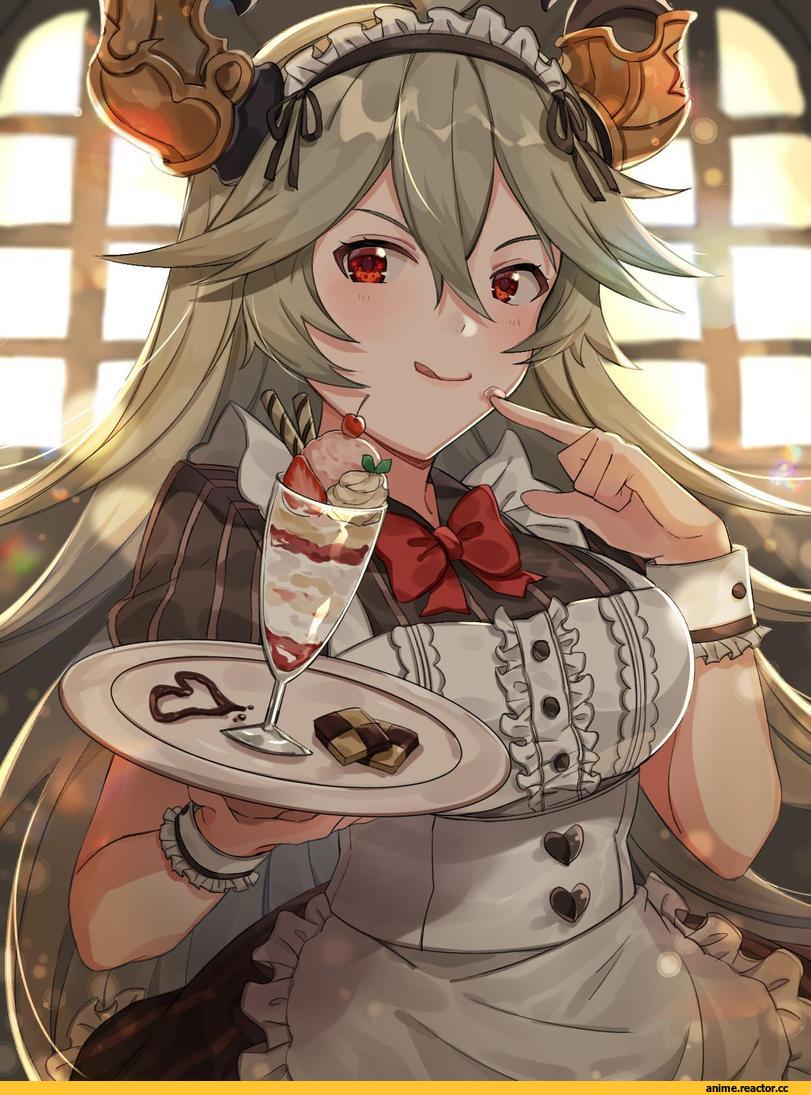 thalatha (granblue fantasy), Granblue Fantasy, Maid, gyoju (only arme nim), Anime