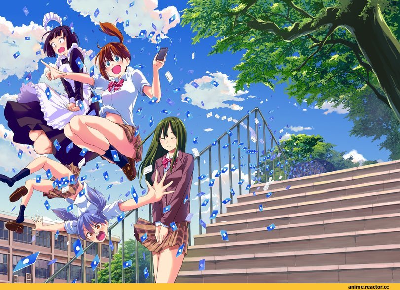 Anime Original, Maid, yumeno tanuki, Anime
