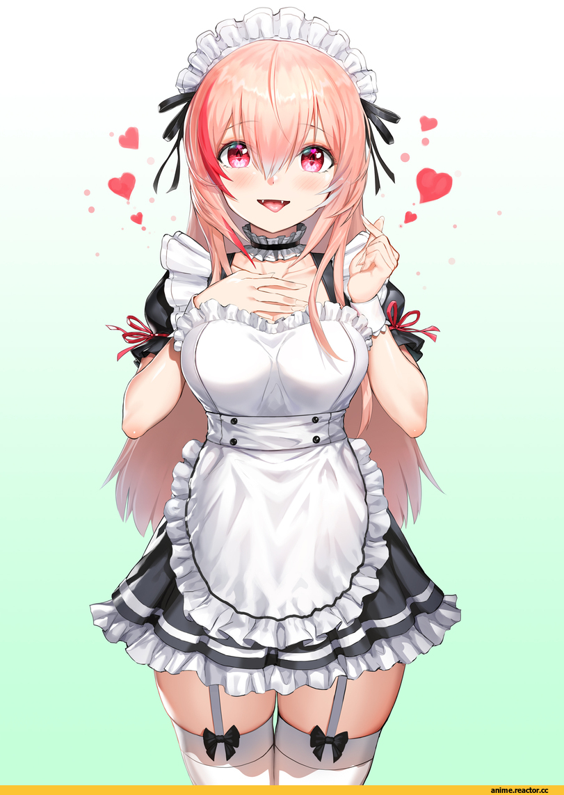 M4 SOPMOD II (Girls Frontline), Girls Frontline, Maid, greem bang, Anime