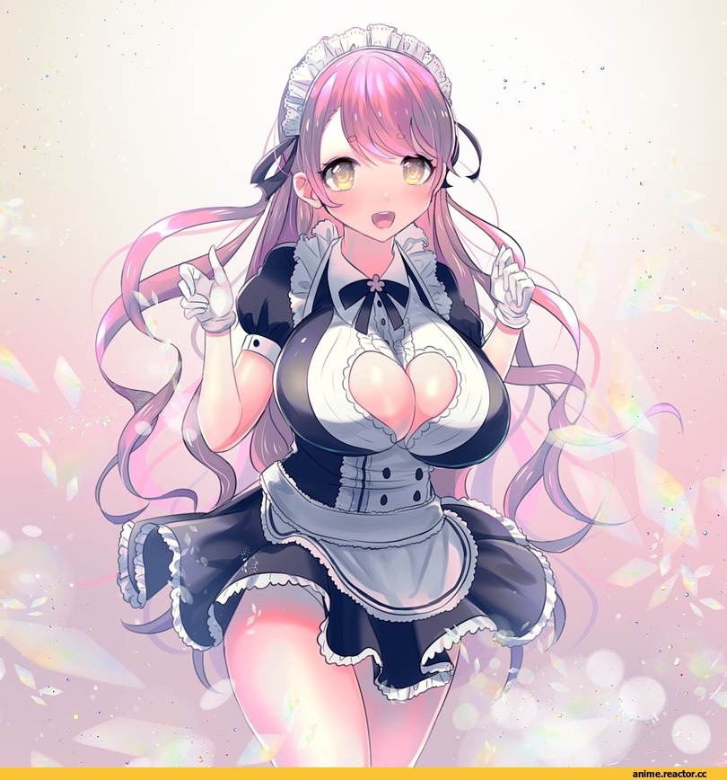 Nijisanji, Virtual YouTuber, aizono manami, Maid, seia (tikxxx), Anime Ero Kyonyuu, Anime Ero, Anime