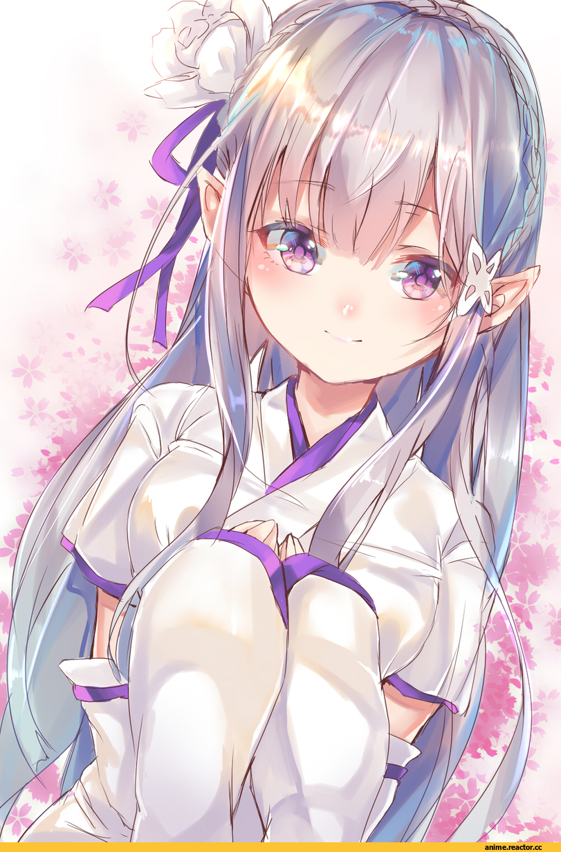 Re Zero Kara Hajimeru Isekai Seikatsu, Emilia (re zero), takitou, Anime