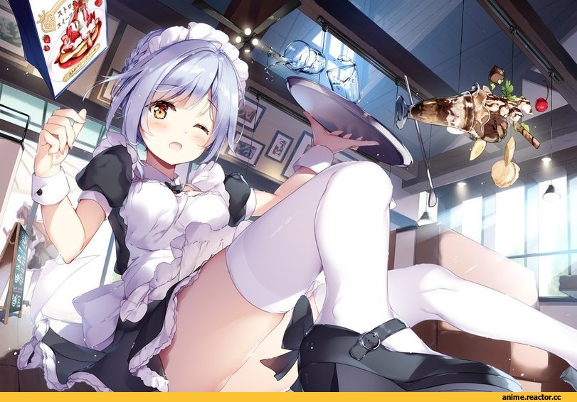 Maid, Anime Ero, miyase mahiro, Anime Art, artist, Anime