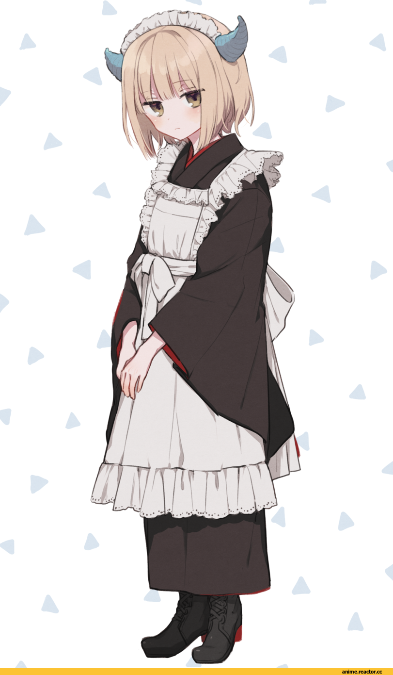 AO, Maid, Demon Girl (Anime), Monster Girl (Anime), boyano, Anime