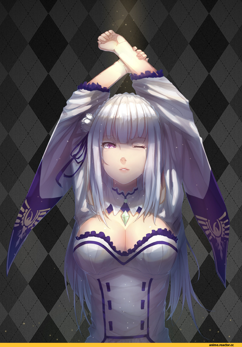 Emilia (re zero), Re Zero Kara Hajimeru Isekai Seikatsu, Anime
