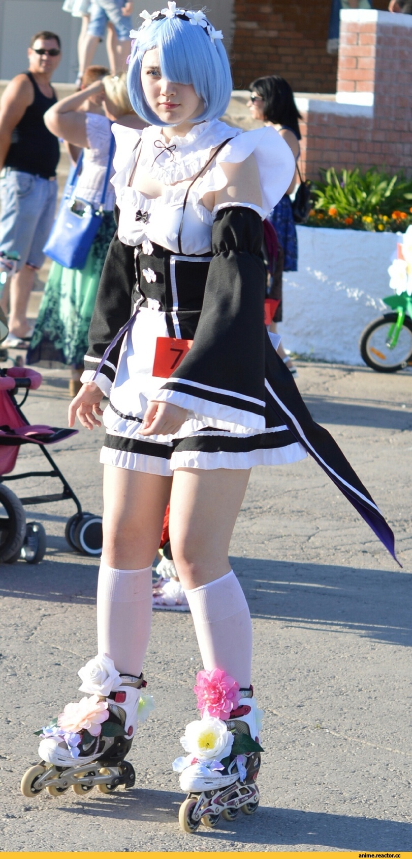 Rem (re zero), Re Zero Kara Hajimeru Isekai Seikatsu, косплей, Anime Cosplay, Anime