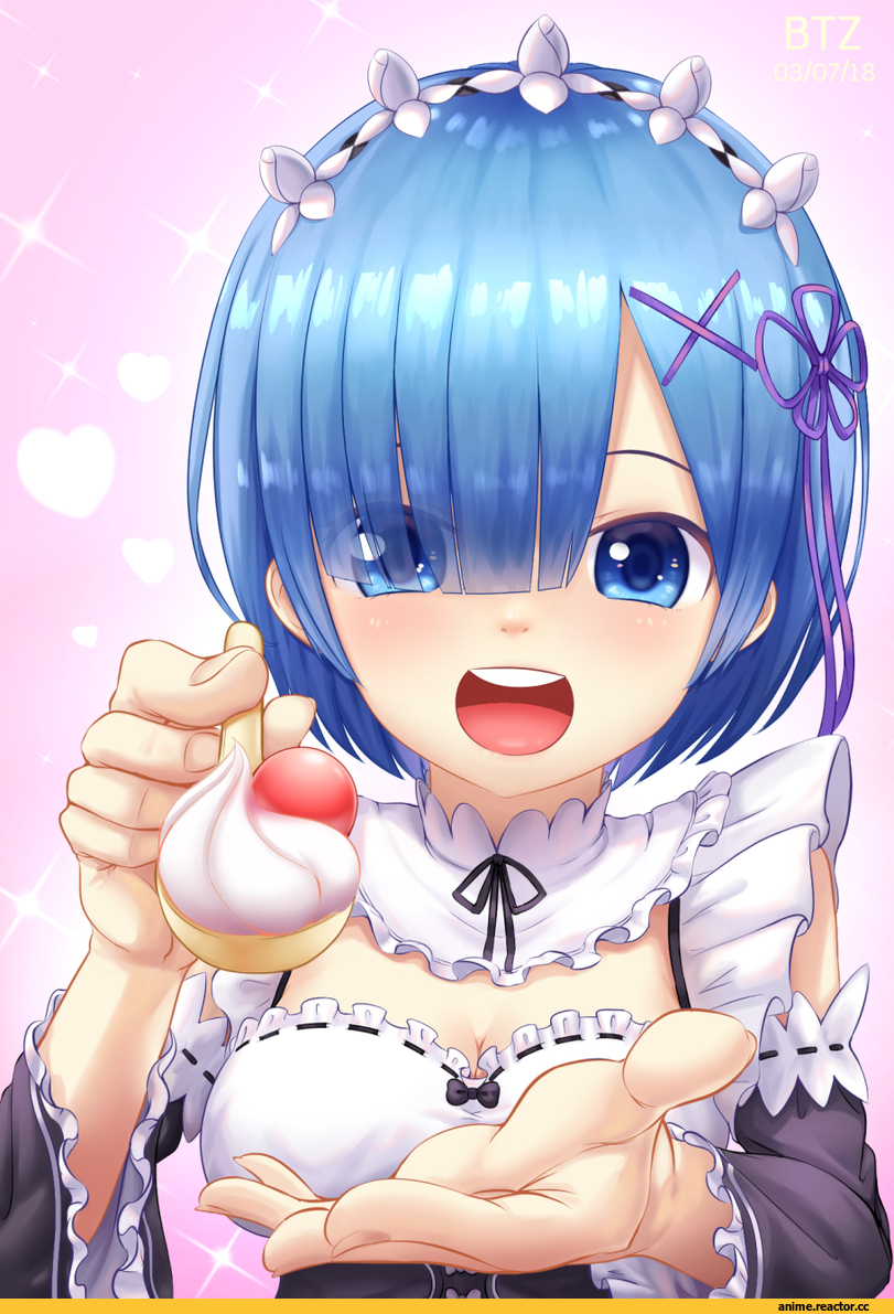 Re Zero Kara Hajimeru Isekai Seikatsu, Rem (re zero), BataZungharn, Anime