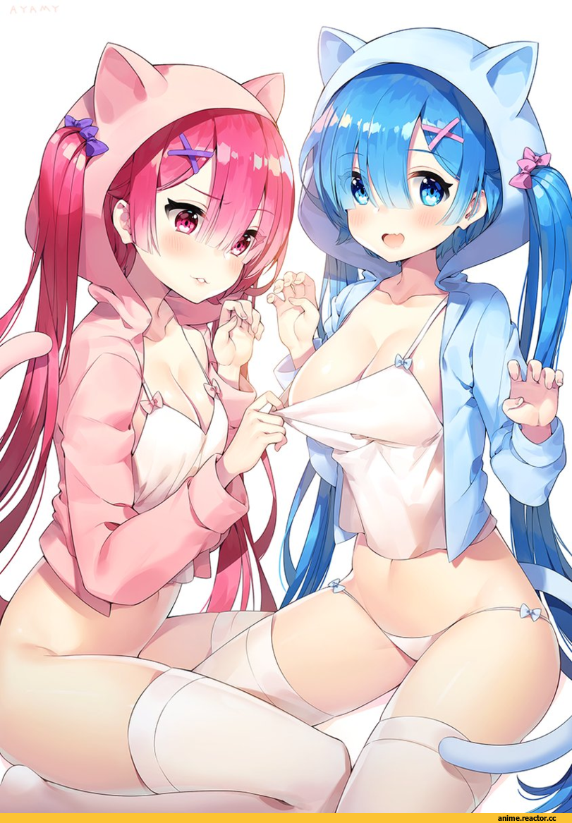 Re Zero Kara Hajimeru Isekai Seikatsu, Rem (re zero), Ram (Re Zero), Anime