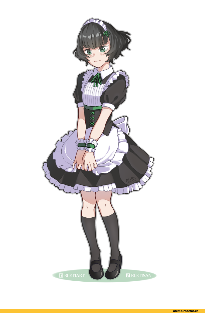 Araburu Kisetsu no Otome-domo yo, hongou hitoha, bletisan, Maid, Anime