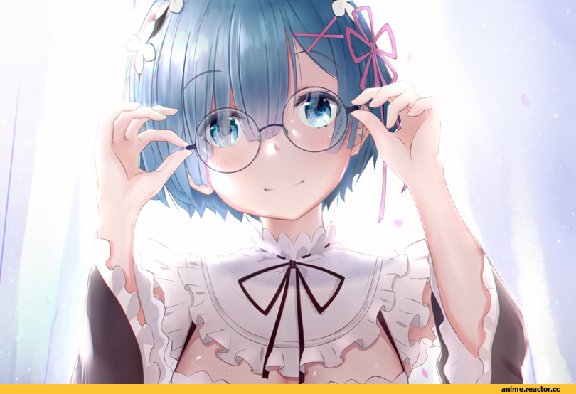 Re Zero Kara Hajimeru Isekai Seikatsu, Rem (re zero), teataster, Megane, Anime