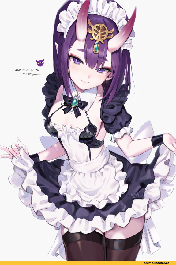 FRENG, artist, Shuten Douji (Fate/grand order), Fate/Grand Order, Fate (series), Maid, Anime