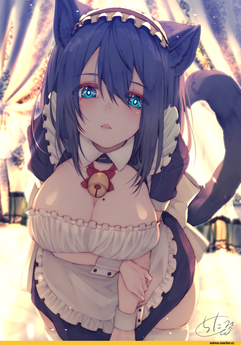AO, nekomimi, Animal Ears, Anime Ero, Maid, Chita (Ketchup), Anime Art, artist, Anime Ero Kyonyuu, Anime