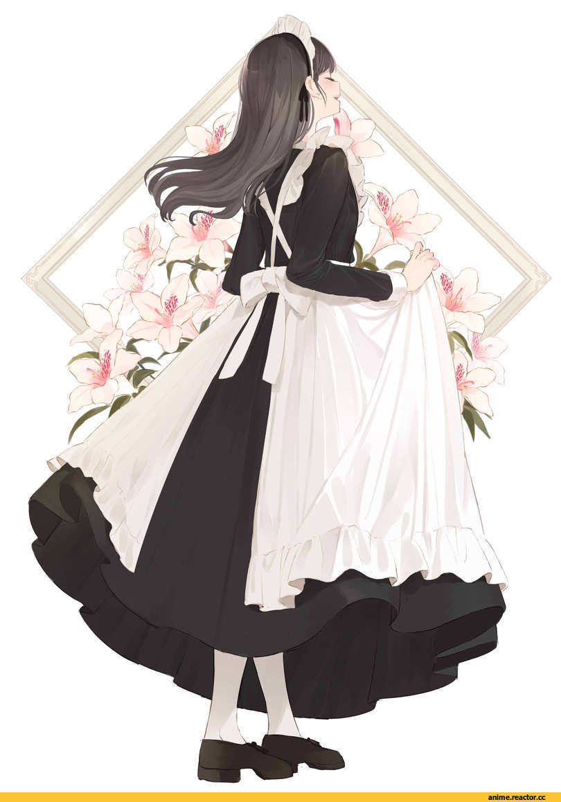 Anime Art, artist, shii (kairi-t-k0317), Maid, Anime