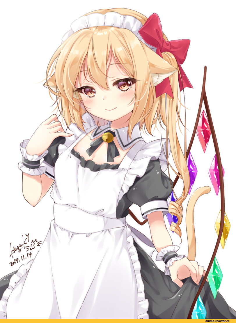 Flandre Scarlet, Touhou Project, Maid, haruki (colorful macaron), Anime