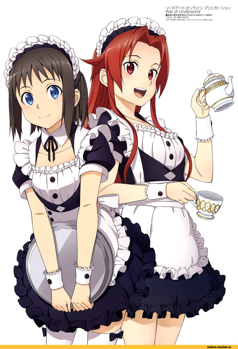 Sword Art Online, Ronye Arabel, Tieze Shtolienen, Maid, Anime