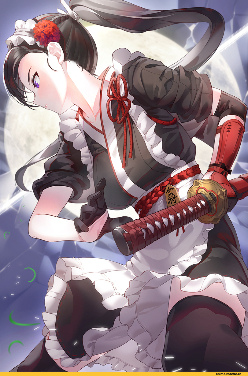 AO, Опасные Няшки, Anime Няши, Kfr, Anime Art, artist, Maid, Anime