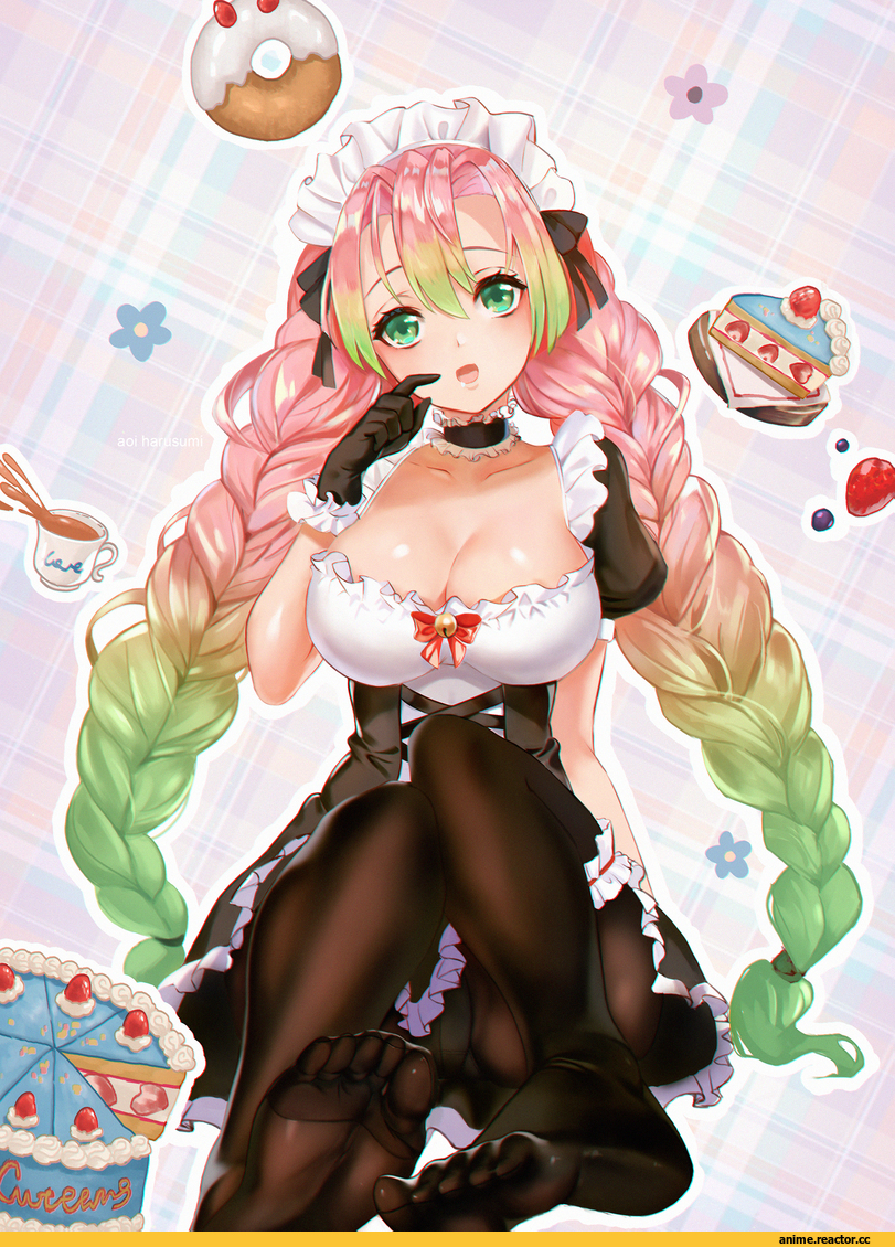 Anime Ero Pantsu, Anime Ero, Maid, The Love Pillar, Kimetsu no Yaiba, aoi harusumi, Anime