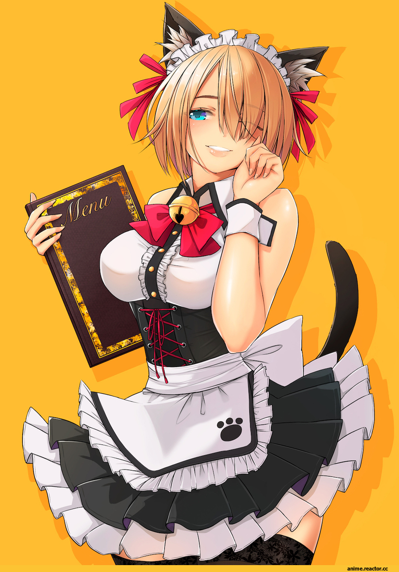 AO, nekomimi, Animal Ears, Maid, .SIN, Anime
