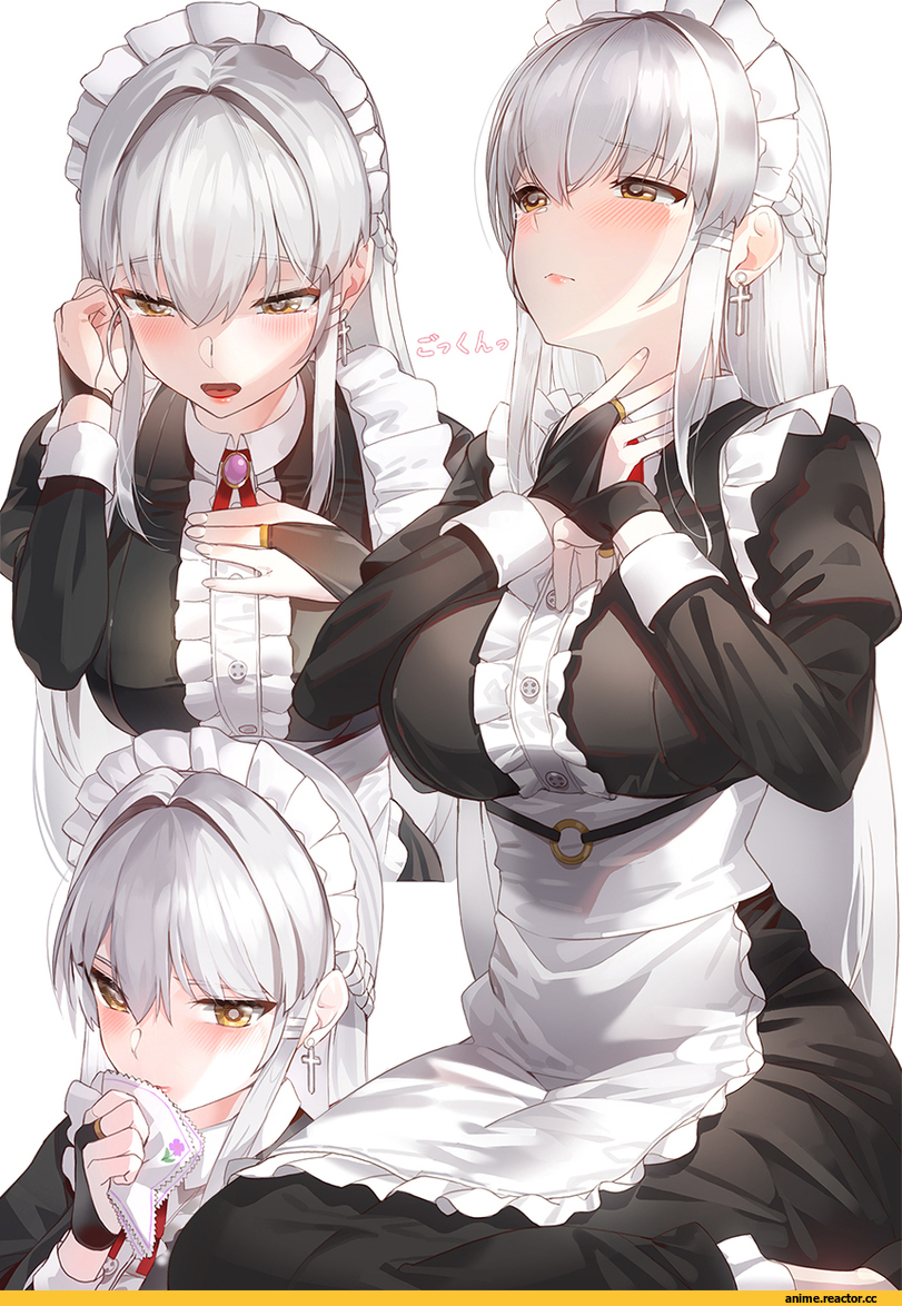AO, Maid, Kfr, Anime Art, artist, Anime