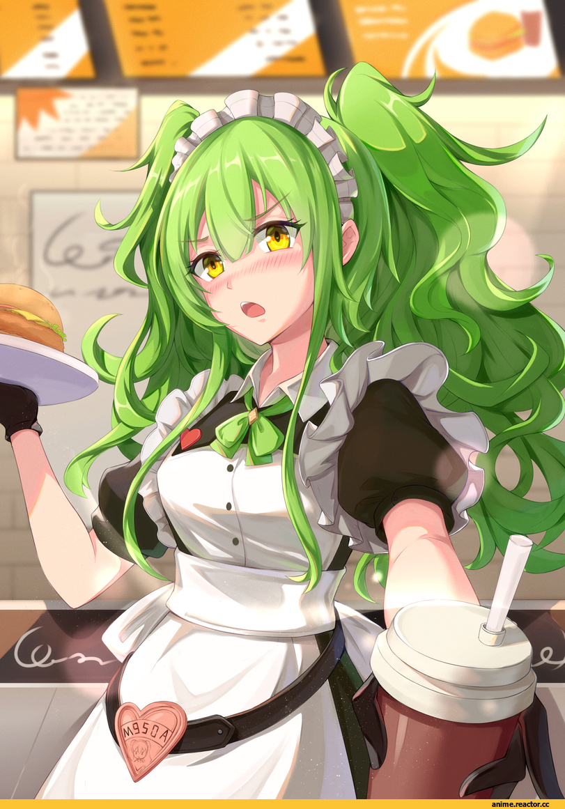 Girls Frontline, M950A (Girls Frontline), Maid, Anime