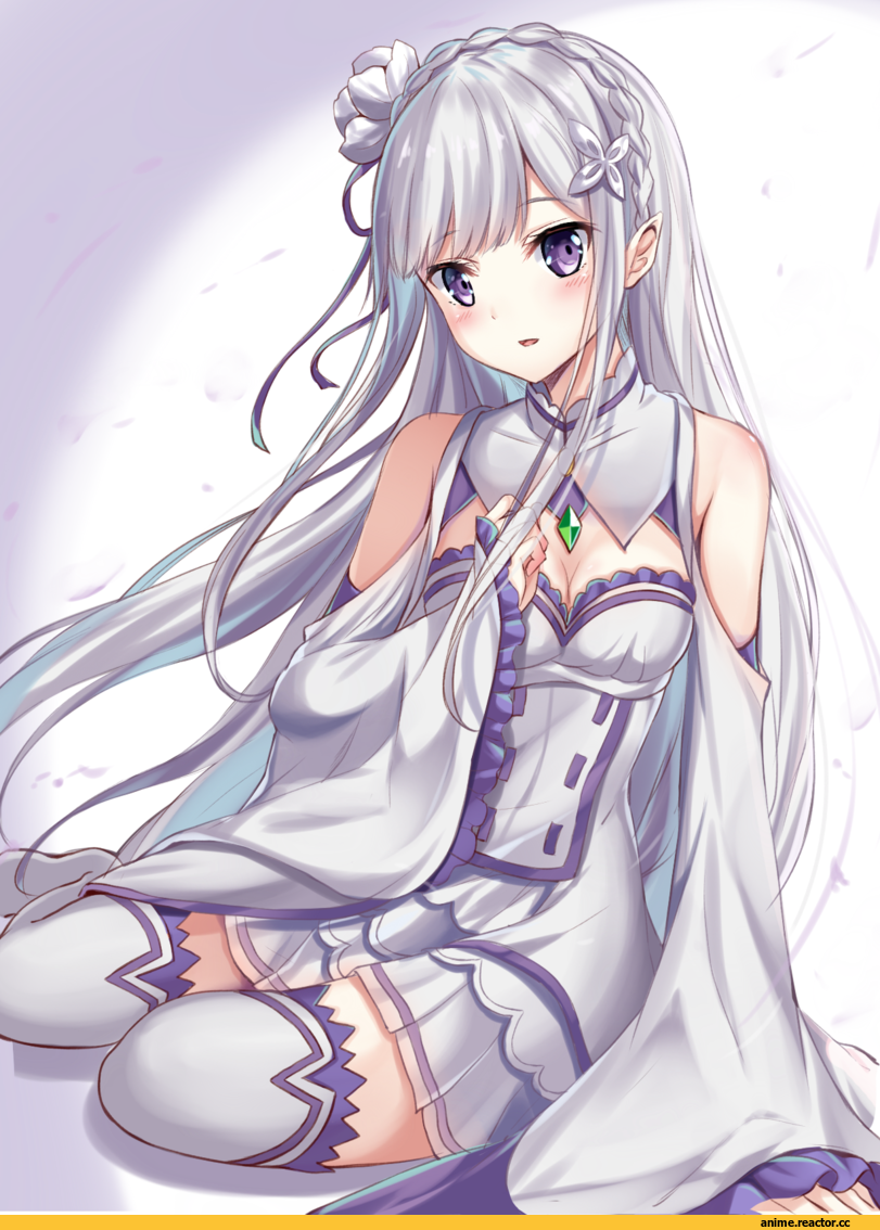Emilia (re zero), Re Zero Kara Hajimeru Isekai Seikatsu, Shikaryuu Mayu, Anime