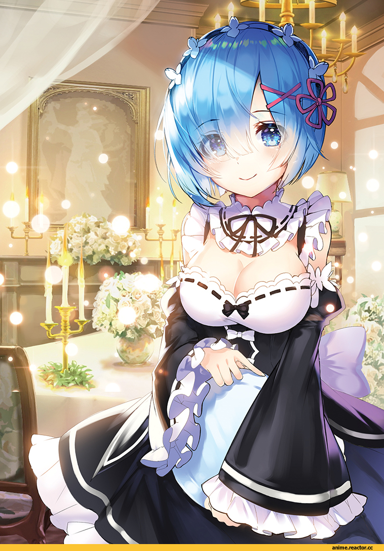 Re Zero Kara Hajimeru Isekai Seikatsu, Rem (re zero), AppleCaramel, Anime