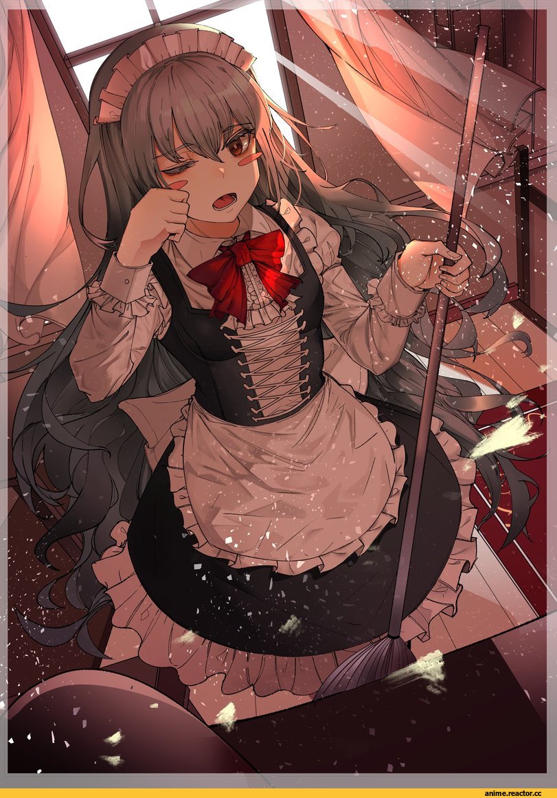 Girls Frontline, G11 (Girls Frontline), cizzi, Maid, Anime