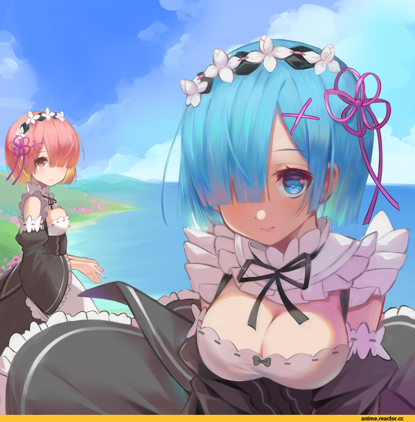 Re Zero Kara Hajimeru Isekai Seikatsu, Ram (Re Zero), Rem (re zero), Anime