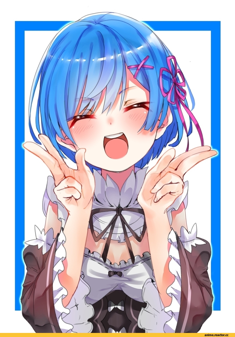 Re Zero Kara Hajimeru Isekai Seikatsu, Rem (re zero), Ram (Re Zero), edamame (momonga0308), под катом еще одна, Anime