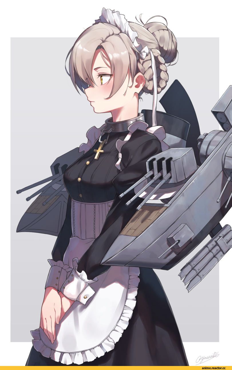 Sheffield (Azur Lane), Azur Lane, Maid, yossui, Anime