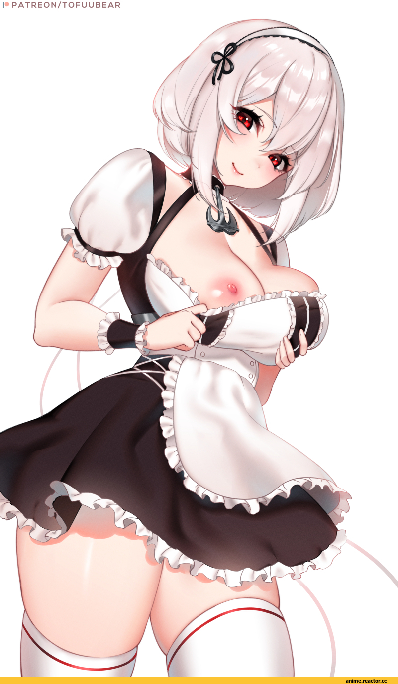 Sirius (Azur Lane), Azur Lane, Anime Ero, Kyonyuu, Maid, Tofuubear, artist, Anime Ero Oppai, Anime