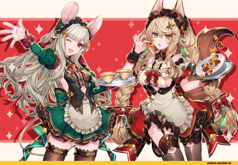 katagiri hachigou, Anime Art, artist, AO, Nezumimimi, Animal Ears, Maid, Anime Ero, Inumimi, Anime