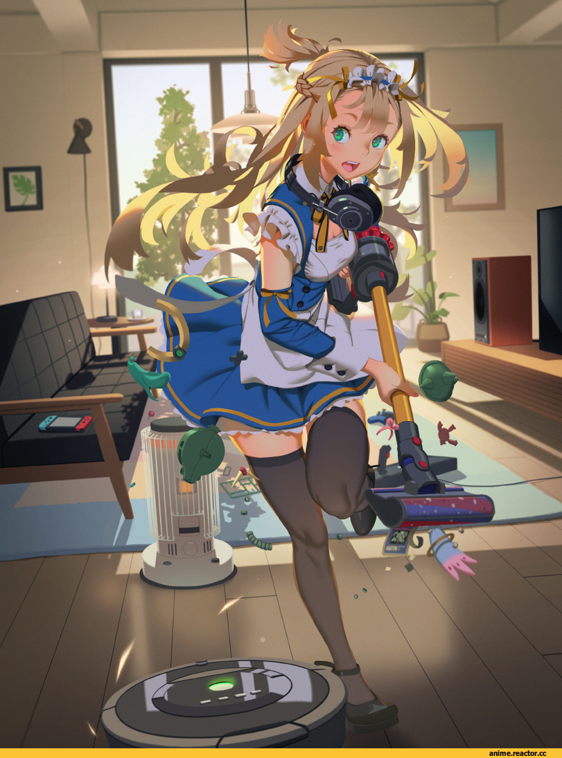 Vofan, Anime Art, artist, Maid, Anime