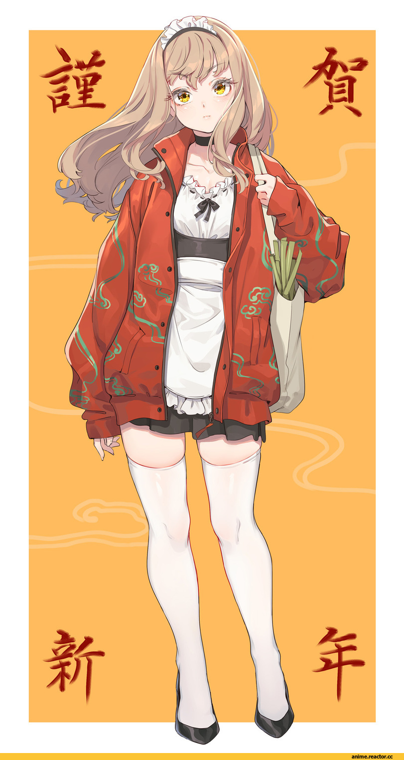 Fangxiang Cuoluan, Anime Art, artist, AO, Maid, Anime