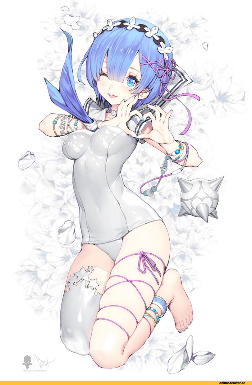 Rem (re zero), Re Zero Kara Hajimeru Isekai Seikatsu, Anime Ero Swim, Anime Ero, MandRill, Anime