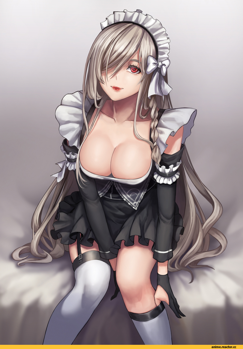 G36C (Girls Frontline), Girls Frontline, Anime Ero, kibellin, Maid, Anime