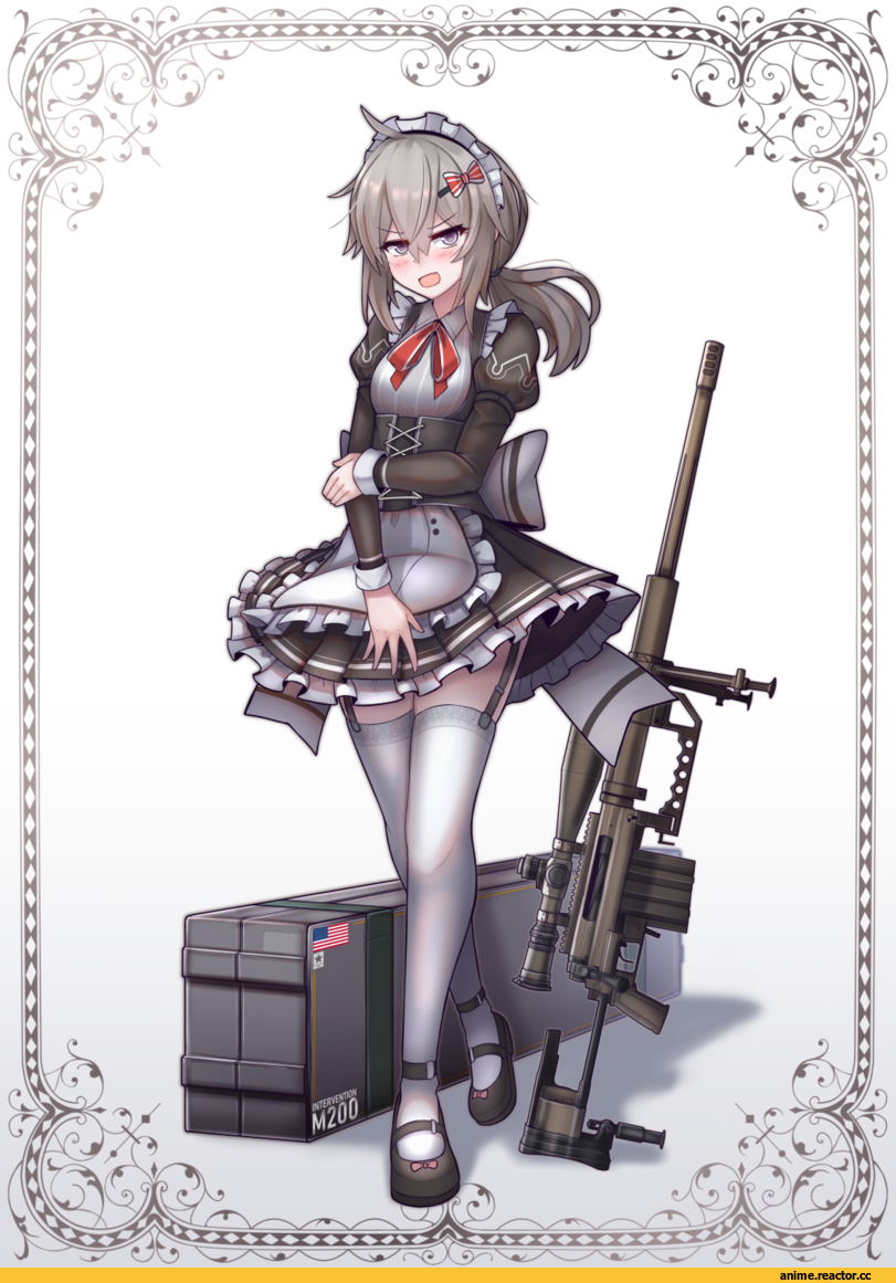 M200 (girls frontline), Girls Frontline, Maid, Anime Ero, kuronekozero, Anime Ero Ass, Anime
