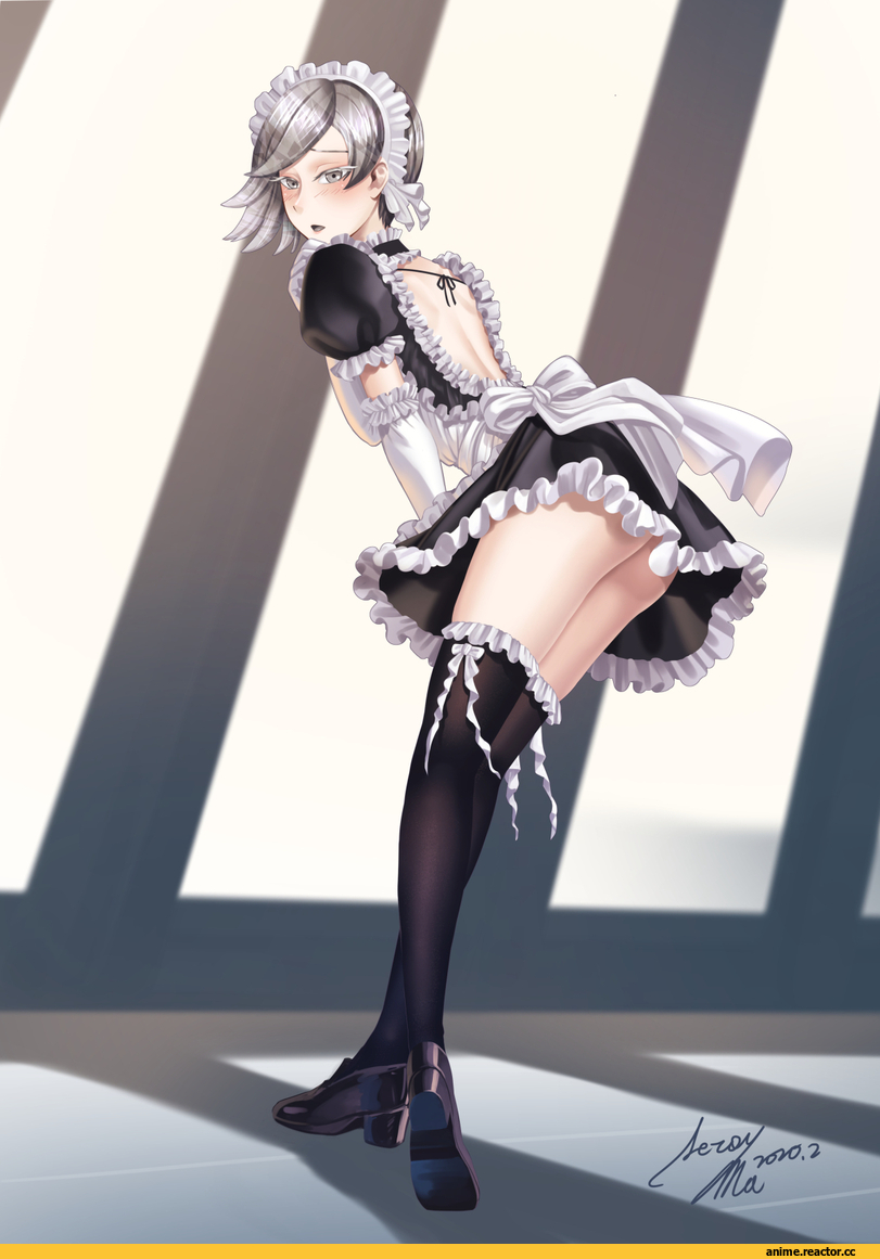 Goshenite (houseki no kuni), Houseki no Kuni, oshiri, Anime Ero, Maid, Hertro, Anime